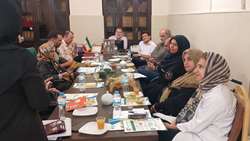برگزاری جلسه ماهیانه خانه مشارکت در سلامت و توسعه منطقه 11 تهران